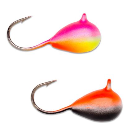 Volfram Mormyska 2-pcs Stl 7 Colour 1st Orange/Green/Black & 1st Orange/Yellow dans le groupe Leurre de la peche / Leurres jigging sous glace / Leurres pêche sous glace l\'adresse Sportfiskeprylar.se (105779NO)