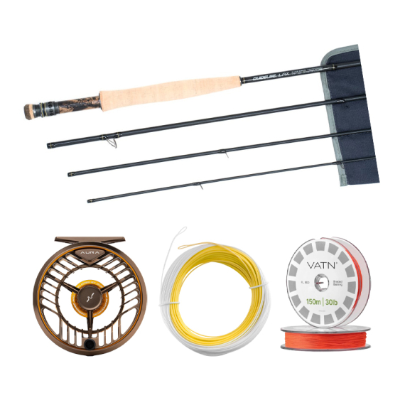 Guideline LPX Tactial Dry Fly Taper+ Flugset - 9\' #6 dans le groupe Ensembles de pêche / Kit de pêche à la mouche / Jeux de pêche à la mouche à une main l\'adresse Sportfiskeprylar.se (106478GL2026DRYFLY)