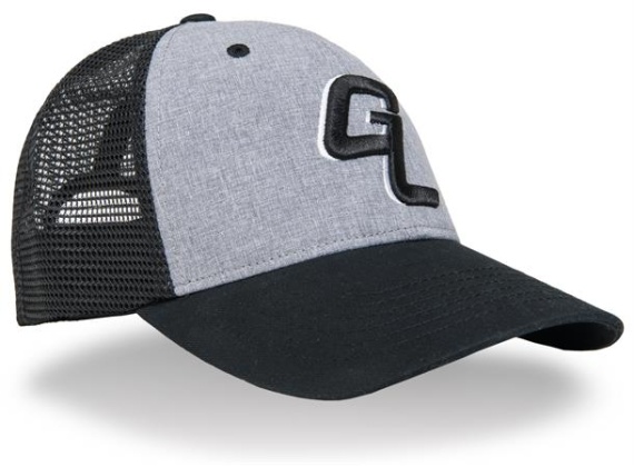 Guideline Logo Cap - Heather Grey/Black dans le groupe Habits et chaussures / Chapeau de peche, casquette peche / Casquettes / Casquettes snapback l\'adresse Sportfiskeprylar.se (106908GL)
