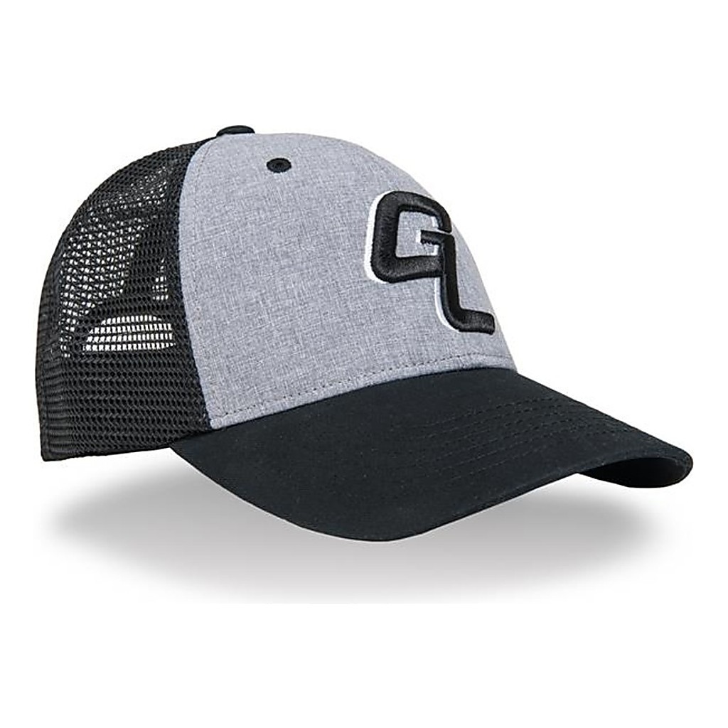 Guideline Logo Cap - Heather Grey/Black dans le groupe Habits et chaussures / Chapeau de peche, casquette peche / Casquettes / Casquettes snapback l\'adresse Sportfiskeprylar.se (106908GL)