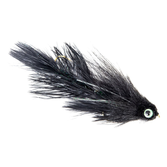 Guideline Double Gonga Black #4/4 dans le groupe Leurre de la peche / Mouches / Streamers l\'adresse Sportfiskeprylar.se (107321GL)