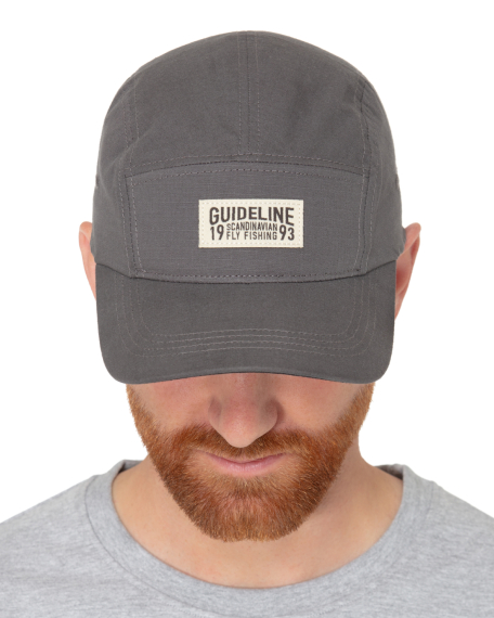 Guideline The Camper Cap - Dark Grey dans le groupe Habits et chaussures / Chapeau de peche, casquette peche / Bérets et chapeaux l\'adresse Sportfiskeprylar.se (108136GL)