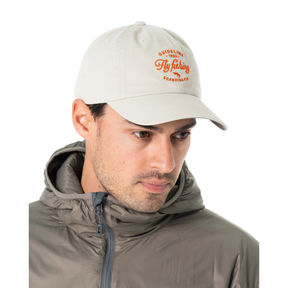 Guideline Fly Fishing Dad Cap - Bone dans le groupe Habits et chaussures / Chapeau de peche, casquette peche / Casquettes / Casquettes Dad l\'adresse Sportfiskeprylar.se (108506GL)