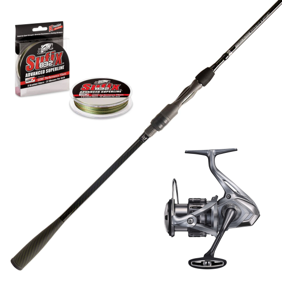 BFT Ninety Two Hydra Slayer 8\' -100g Nasci Combo dans le groupe Kit de pêche / Combos spinning / Ensemble Spinning Brochet l\'adresse Sportfiskeprylar.se (11-92SH802HYDRASET)