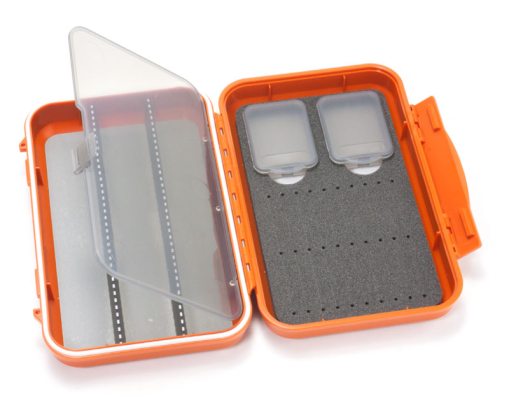 C&F Medium 2-Row WP Tube Fly Case w 3 Comp (CF-2403V) Burnt Orange dans le groupe Stockage / Boite de peche / Boîtes à mouche l\'adresse Sportfiskeprylar.se (1100181)