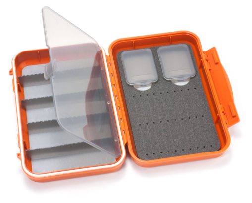 C&F Medium 2-Row WP Tube Fly Case w 5 Comp (CF-2405H) Burnt Orange dans le groupe Stockage / Boite de peche / Boîtes à mouche l\'adresse Sportfiskeprylar.se (1100183)