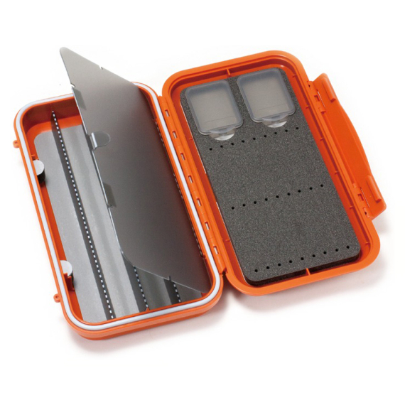C&F Large 3-Row WP Tube Fly Case w 4 Comp (CF-3404V) Burnt Orange dans le groupe Stockage / Boite de peche / Boîtes à mouche l\'adresse Sportfiskeprylar.se (1100215)