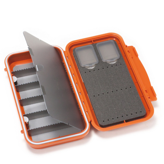 C&F Large 3-Row WP Tube Fly Case w 6 Comp (CF-3406H) Burnt Orange dans le groupe Stockage / Boite de peche / Boîtes à mouche l\'adresse Sportfiskeprylar.se (1100218)