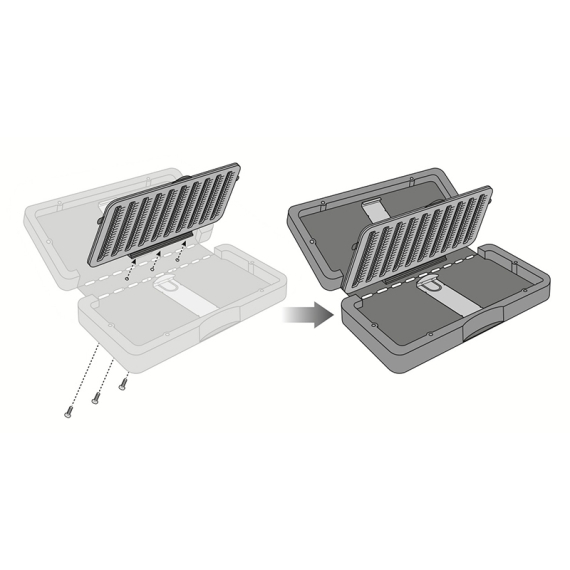 C&F Design Lightweight System Flip dans le groupe Stockage / Boite de peche / Boîtes à mouche l\'adresse Sportfiskeprylar.se (1100251r)