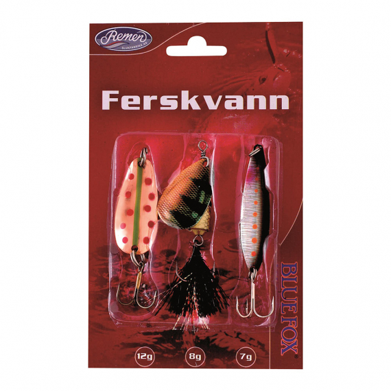 Blue Fox Sluksett Ferskvann 3-Pack dans le groupe Leurre de la peche / Cuillere peche l\'adresse Sportfiskeprylar.se (110392NO)
