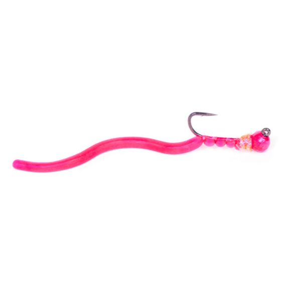 Guideline Squirmie Wormie #12 - Pink dans le groupe Leurre de la peche / Mouches / Nymphes l\'adresse Sportfiskeprylar.se (110730GL)