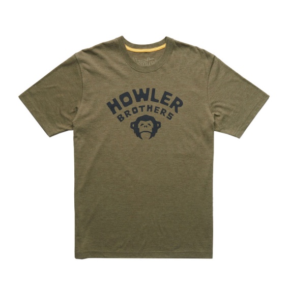 Howler T-Shirt Camp Holwer Fatigue S dans le groupe Habits et chaussures / Habits / T-shirts l\'adresse Sportfiskeprylar.se (110922S-FAT-S)