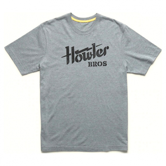 Howler T-Shirt Holwer Electric Stencil Grey Heather dans le groupe Habits et chaussures / Habits / T-shirts l\'adresse Sportfiskeprylar.se (110922S-GRE-Mr)