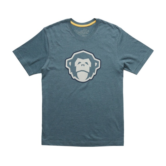 Howler T-Shirt El Mono Indigo Heather S dans le groupe Habits et chaussures / Habits / T-shirts l\'adresse Sportfiskeprylar.se (110922S-IND-S)