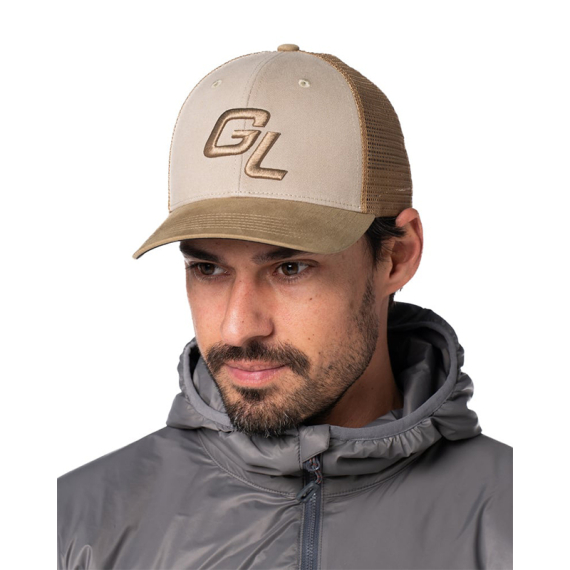 Guideline Logo Cap - Vintage Khaki dans le groupe Habits et chaussures / Chapeau de peche, casquette peche / Casquettes l\'adresse Sportfiskeprylar.se (111064GL)