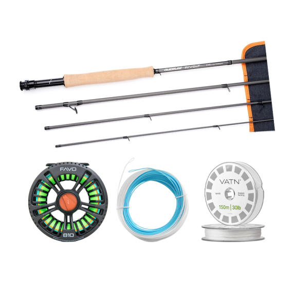 Guideline Rivolt Coastal+ Flugset - 9\' #7 dans le groupe Ensembles de pêche / Kit de pêche à la mouche / Jeux de pêche à la mouche à une main l\'adresse Sportfiskeprylar.se (111164GL2026COASTAL)