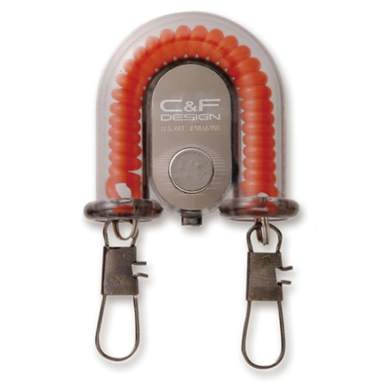 C&F 2-in-1 Retractor w Fly Catcher Orange (CFA-70WF) dans le groupe Accessoires de pêche / Clip à pince l\'adresse Sportfiskeprylar.se (1120209)