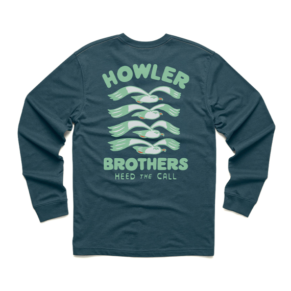 Howler Bro\'s Longsleeve T-Shirt Flocka Seagulls Key Largo dans le groupe Habits et chaussures / Habits / T-shirts l\'adresse Sportfiskeprylar.se (112025F-FLO-Sr)