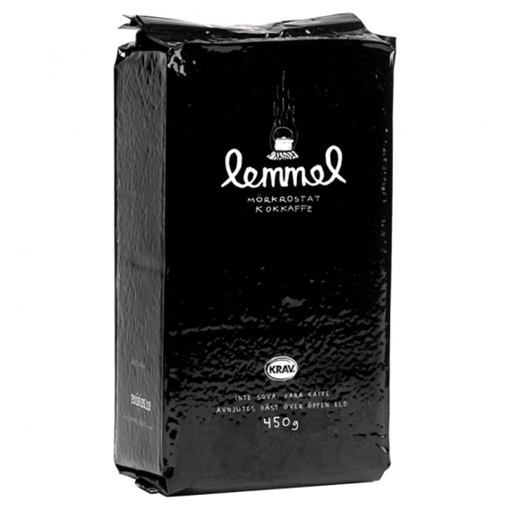 Lemmel Organic/Krav Dark Roast 450g dans le groupe Loisirs en plein air / Nourriture camping / Café l\'adresse Sportfiskeprylar.se (11225141)