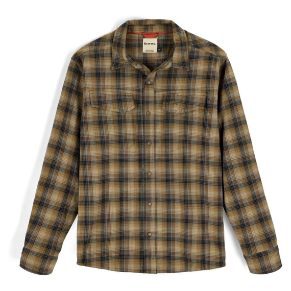 Simms Gallatin Flannel Shirt Kennebec Plaid: Stone dans le groupe Habits et chaussures / Habits / Chemises l\'adresse Sportfiskeprylar.se (11896-1356-20r)