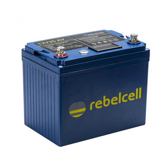 Rebelcell 12V35 AV li-ion batteri (432 Wh) dans le groupe Électronique marine et bateau / Batteries et chargeurs / Batteries / Batteries lithium l\'adresse Sportfiskeprylar.se (12035AVREUA)