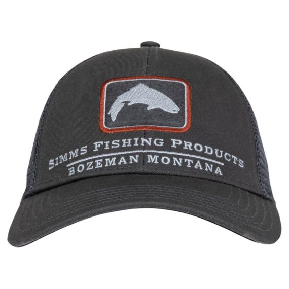 Simms Trout Icon Trucker Carbon dans le groupe Habits et chaussures / Chapeau de peche, casquette peche / Casquettes / Casquettes trucker l\'adresse Sportfiskeprylar.se (12226-003-00)