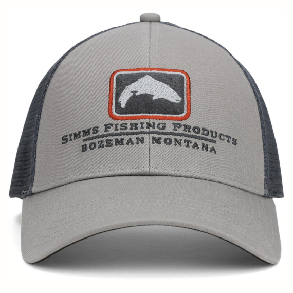 Simms Trout Icon Trucker Cinder dans le groupe Habits et chaussures / Chapeau de peche, casquette peche / Casquettes / Casquettes trucker l\'adresse Sportfiskeprylar.se (12226-255-00)