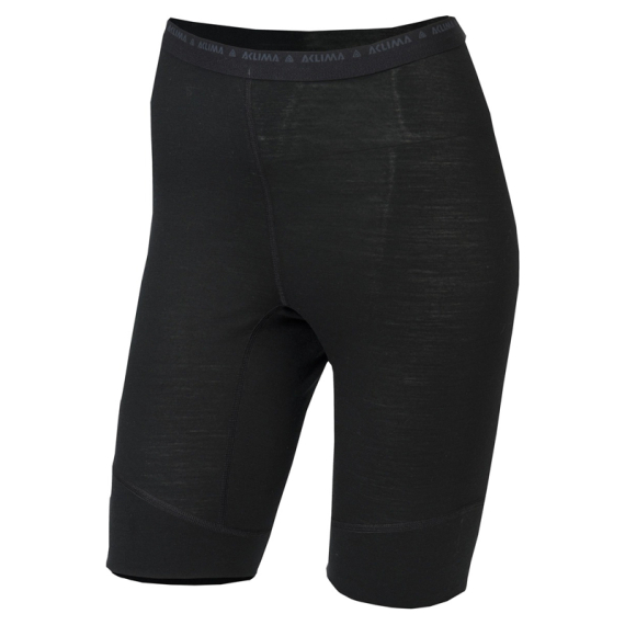Aclima LightWool 140 Shorts Long W\'s Jet Black dans le groupe Habits et chaussures / Habits / Vêtements chauds et sous vêtements / Sous l\'eau l\'adresse Sportfiskeprylar.se (122321001-03r)