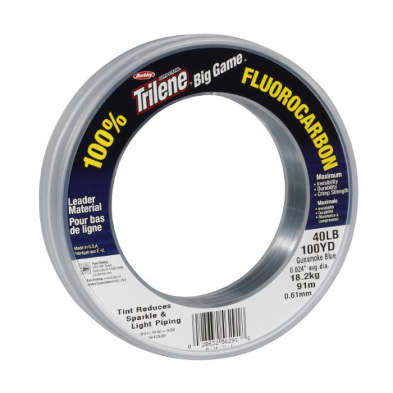 TRILENE BIG GAME FLUOROCARBON LEADERS dans le groupe Hameçons et terminal tackle / Leaders et Bas de ligne / Bas de ligne / Bas de ligne fluorocarbone l\'adresse Sportfiskeprylar.se (1248511r)