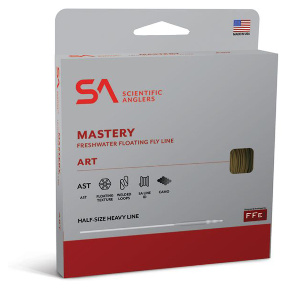 Mastery ART Tan/olive/camo tip WF dans le groupe Lignes de pêche / Lignes de pêche à la mouche / Soies une main l\'adresse Sportfiskeprylar.se (127561r)