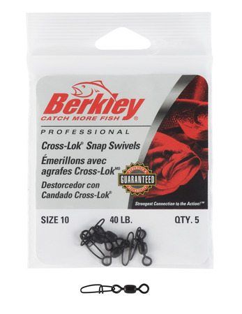 McMahon Crosslock 10 dans le groupe Hameçons et terminal tackle / Agrafes / Agrafes l\'adresse Sportfiskeprylar.se (1277797)