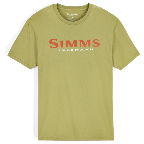 Simms Logo T-shirt Tent Green dans le groupe Habits et chaussures / Habits / T-shirts l\'adresse Sportfiskeprylar.se (12803-1347-20r)