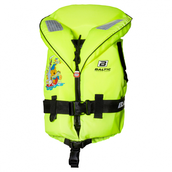 Baltic Life Jacket Bamse UV-Yellow dans le groupe Habits et chaussures / Habits flottants / Gilets de sauvetage / Gilets de sauvetage enfants l\'adresse Sportfiskeprylar.se (1282-000-1r)