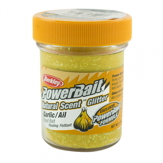 Berkley PowerBait Natural Scent Garlic dans le groupe Leurres / Bouillettes, esches et amorce / Pâte à truite l\'adresse Sportfiskeprylar.se (1290577r)