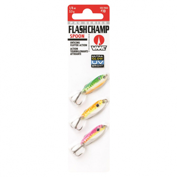 Blue Fox Flash Champ Spoon Kit dans le groupe Leurre de la peche / Leurres jigging sous glace / Jigs verticale sous la glace l\'adresse Sportfiskeprylar.se (129519NOr)