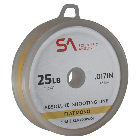 SA Absolute Shooting Line Flat Mono 30m dans le groupe Lignes de pêche / Lignes de pêche à la mouche / Shooting lines l\'adresse Sportfiskeprylar.se (129565r)