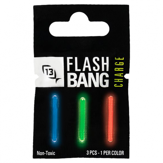 13 Fishing Lysstavar Refill Flash Bang (3-pack) Green/Red/Blue dans le groupe Leurre de la peche / Leurres jigging sous glace / Jigs glace LED l\'adresse Sportfiskeprylar.se (129662NO)