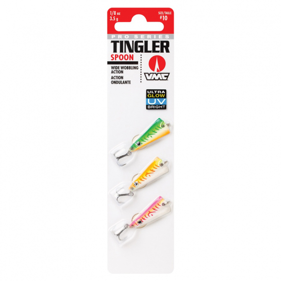 VMC Tingler Spoon Kit 3,5g (3pcs) dans le groupe Leurre de la peche / Leurres jigging sous glace / Jigs verticale sous la glace l\'adresse Sportfiskeprylar.se (129798NOr)
