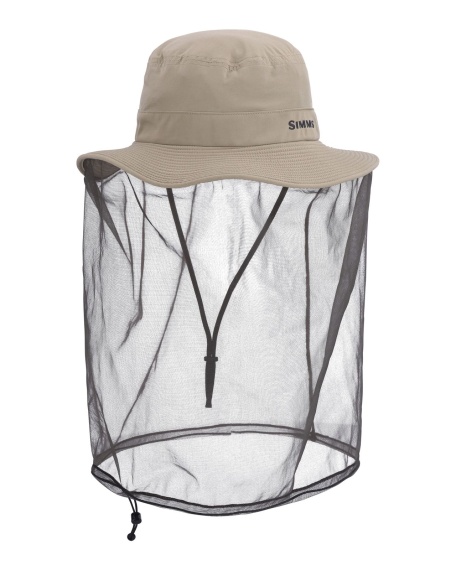 Simms Bugstopper Net Sombrero Stone dans le groupe Habits et chaussures / Chapeau de peche, casquette peche / Chapeaux / Chapeaux moustiquaire l\'adresse Sportfiskeprylar.se (12987-160-00EU)