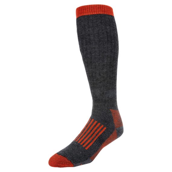 Simms Merino Thermal OTC Sock Carbon dans le groupe Habits et chaussures / Habits / Vêtements chauds et sous vêtements / Chaussettes l\'adresse Sportfiskeprylar.se (13140-003-30r)