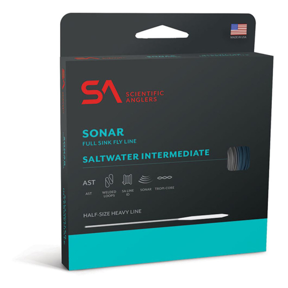 SA Sonar Saltwater Intermediate WF Fly Line dans le groupe Lignes de pêche / Lignes de pêche à la mouche / Soies une main l\'adresse Sportfiskeprylar.se (132107r)