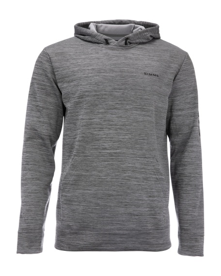 Simms Challenger Hoody Steel Heather dans le groupe Habits et chaussures / Habits / Sweats / Hoodies l\'adresse Sportfiskeprylar.se (13280-083-20r)