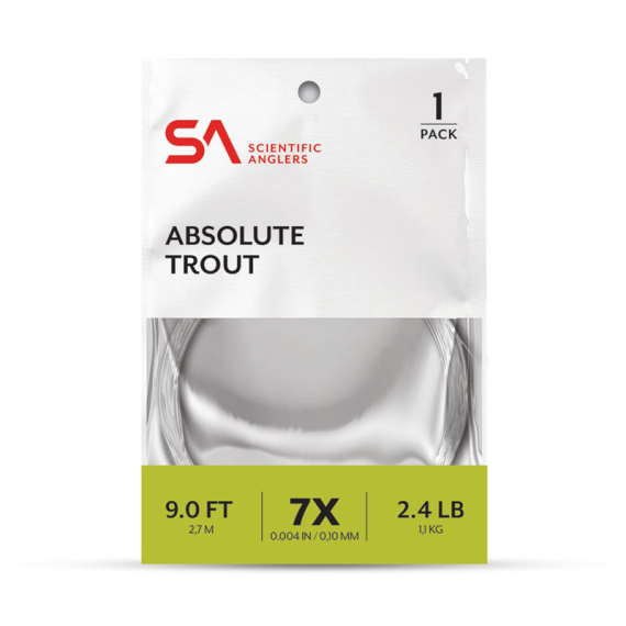 SA Absolute Trout Leader 9\' dans le groupe Hameçons et terminal tackle / Leaders et Bas de ligne / Leaders prêts à l\'emploi / Queues de rat l\'adresse Sportfiskeprylar.se (133944r)