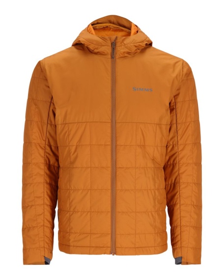 Simms Fall Run Hoody Chestnut dans le groupe Habits et chaussures / Habits / veste de peche, veste pecheur / Vestes à doublure en duvet et synthétique l\'adresse Sportfiskeprylar.se (13401-224-20r)