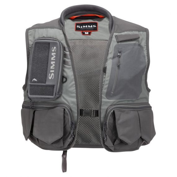 Simms Freestone Vest Pewter dans le groupe Habits et chaussures / Habits / Vestes / Gilet peche mouche l\'adresse Sportfiskeprylar.se (13402-015-30r)