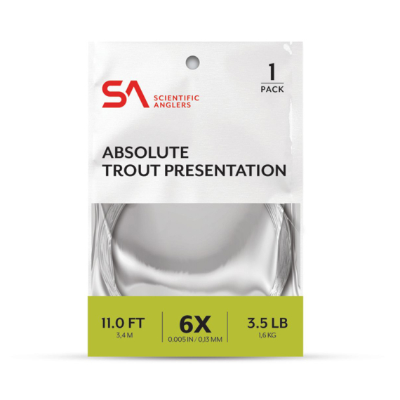 SA Absolute Trout Presentation Leader 14\' dans le groupe Hameçons et terminal tackle / Leaders et Bas de ligne / Leaders prêts à l\'emploi / Queues de rat l\'adresse Sportfiskeprylar.se (134095r)