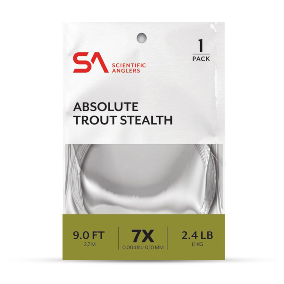 SA Absolute Trout Stealth Leader 9\' dans le groupe Hameçons et terminal tackle / Leaders et Bas de ligne / Leaders prêts à l\'emploi / Queues de rat l\'adresse Sportfiskeprylar.se (134125r)
