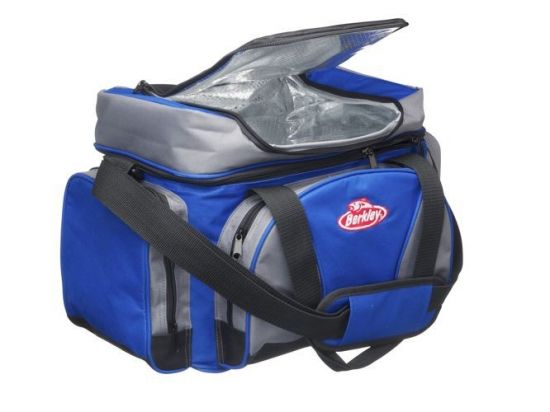 Berkley Fishing Bag inkl. fyra 3700-askar Blue/Black dans le groupe Stockage / Sac de peche / Sacs à leurres l\'adresse Sportfiskeprylar.se (1345045)