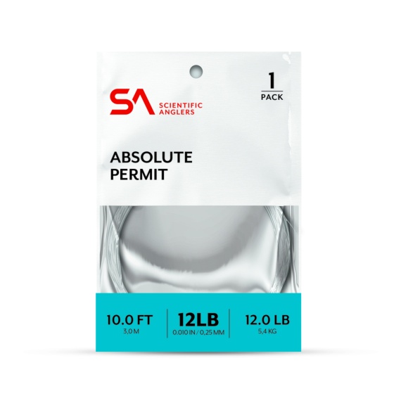 SA Absolute Permit Leader 10\' dans le groupe Hameçons et terminal tackle / Leaders et Bas de ligne / Leaders prêts à l\'emploi / Queues de rat l\'adresse Sportfiskeprylar.se (134552r)
