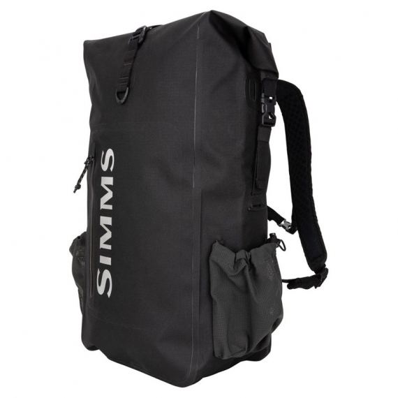 Simms Dry Creek Rolltop Backpack Black dans le groupe Stockage / Sacs à dos l\'adresse Sportfiskeprylar.se (13463-001-00)